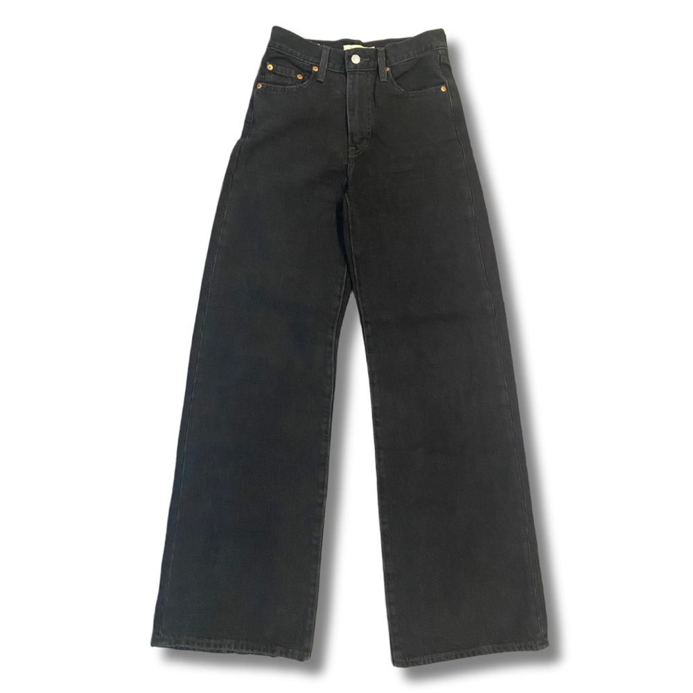 Levi’s Ribcage Wide Leg Black Jeans